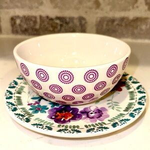 Small Bowl & Plate